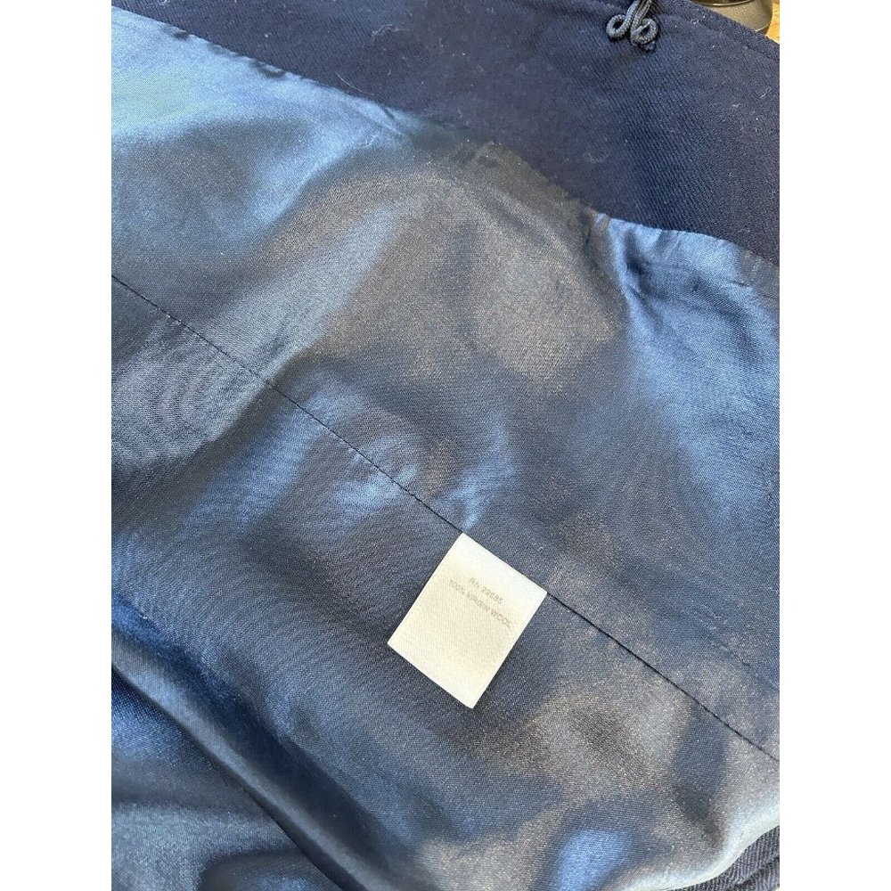 Pendleton Virgin Wool Windowpane Plaid Hook Latch… - image 3